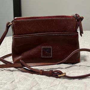 Dooney & Bourke Chocolate Leather Crossbody